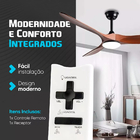 Controle Remoto Ventilador De Teto E Lâmpada Universal 110v