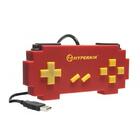 Controle Usb Hyperkin Pixel Art Super Famicom Vermelho Com Fi