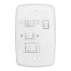 Controle Ventilador De Teto 4x2 C/ Capacitor 127v 2 Interrup