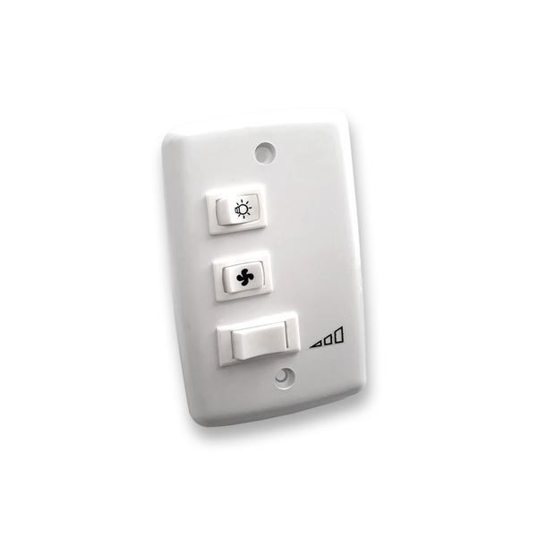 Controle Ventilador E 1 Lampada - 127v - Double