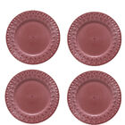 Conunto De 4 (quatro) Sousplat Jonico Merlot