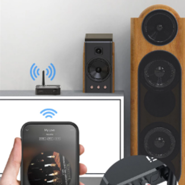 Conversor De Áudio Digital Analógico Bluetooth 5.0 Receptor