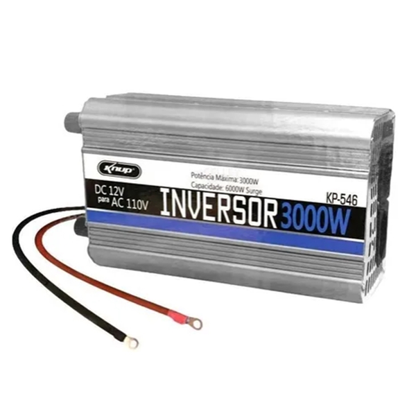 Conversor De Corrente Transforma 12v  Em 110v Para Carro