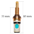 Conversor Mecanismo Mvr 1/2 Volta - Lado Esquerdo Para Regist