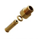 Conversor para Registro de Gaveta Deca 1502 Volante Amarelo 1/2-3/4'' x Acabamento Deca Blukit