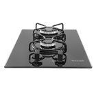 Cooktop 2 Bocas a Gás Superautomático Vidro Preto Bivolt FG2002AVP Suggar