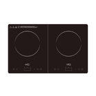 Cooktop 2 Bocas Indução Vidro Preto 220V DFY-SL-15 HQ