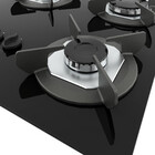Cooktop 4 Boca Mesa De Vidro Safe Preto