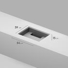 Cooktop 4 Bocas A Gás Continental Mesa De Vidro Preto Com Ace