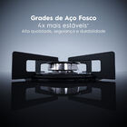 Cooktop 4 Bocas A Gás Electrolux Mesa De Vidro Efficient Grad