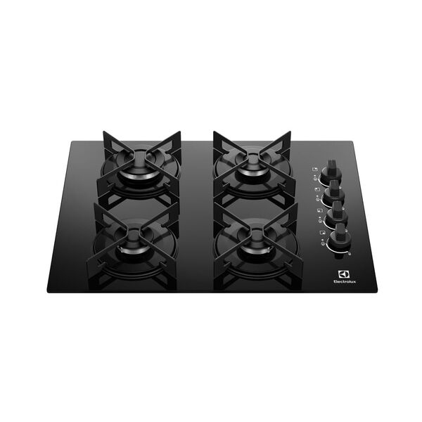 Cooktop 4 Bocas A Gás Electrolux Mesa De Vidro Efficient Grad