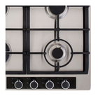 Cooktop 4 Bocas a Gás com Acendimento Automático Inox 220V Casual 4092840012 Cuisinart
