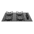 Cooktop 4 Bocas a Gás Superautomático Vidro Preto Bivolt FG4004AVP Suggar