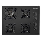 Cooktop 4 Bocas Brastemp Com Duplachama E Acendimento Automát