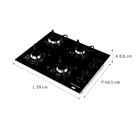 Cooktop 4 Bocas Brastemp Com Duplachama E Acendimento Automát