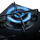 Cooktop 4 Bocas Brastemp Com Duplachama E Timer Touch - Bdt62