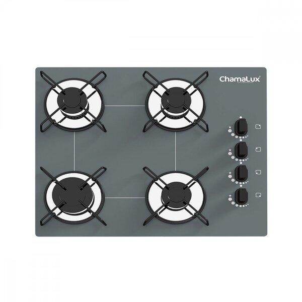 Cooktop 4 Bocas Chamalux Acendimento Automático Glp 612
