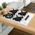 Cooktop 4 Bocas Dako Branco Bivolt