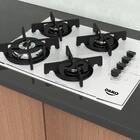 Cooktop 4 Bocas Dako Branco Bivolt