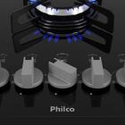 Cooktop 5 Bocas A Gás Philco Chef 5 Acendimento Automático