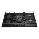 Cooktop 5 Bocas a Gás Automático Preto Bivolt Volcano MG90GQVH1B Midea