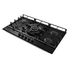 Cooktop 5 Bocas a Gás Automático Preto Bivolt Volcano MG90GQVH1B Midea
