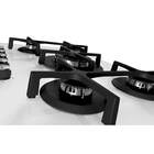 Cooktop 5 Bocas Brastemp Branco Com Duplachama E Trempe Com F