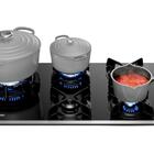 Cooktop 5 Bocas Brastemp Eclipse Collection Com Quadrichama -