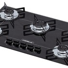 Cooktop 5 Bocas Chamalux Ultra Chama Bivolt Preto