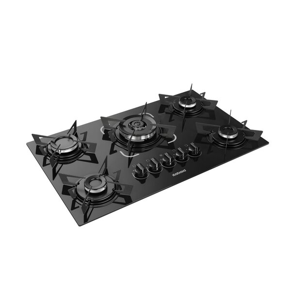 Cooktop 5 Bocas Electra Á Gás Bivolt Tripla Chama Itatiaia Pr