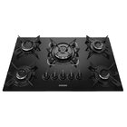 Cooktop 5 Bocas Electra Á Gás Bivolt Tripla Chama Itatiaia Pr