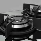 Cooktop 5 Bocas Electrolux A Gás Prata Com Tripla Chama E Gra