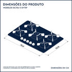 Cooktop 5 Bocas Electrolux A Gás Prata Com Tripla Chama E Gra