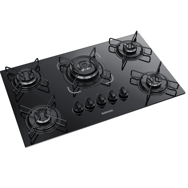 Cooktop 5 Bocas Essencial Á Gás Tripla Chama Bivolt Itatiaia