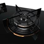 Cooktop 5 Bocas Preto Com Mesa De Vidro E Tripla Chama Atlas