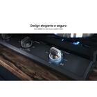 Cooktop 5 Bocas Samsung Inox Com Wifi E Dupla Chama Na30n6555