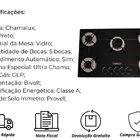 Cooktop 5 Bocas Ultra Chama Arame Cor:preto