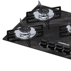 Cooktop 5 Bocas Ultra Chama Marmore Preto Bivolt Chamalux