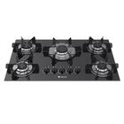 Cooktop 5 Bocas Venax Sognare Preto Gas Glp