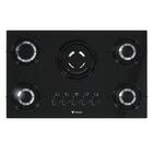 Cooktop 5 Bocas Venax Sognare Tripla Chama Preto Gas Glp