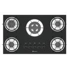 Cooktop 5 Bocas Venax Sognare Tripla Chama Preto Gas Glp