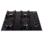 Cooktop A Gás 4 Bocas Moob Ultra Chama Bivolt