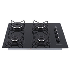 Cooktop a Gás 4 Bocas Preto Mondial