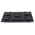 Cooktop a Gás 5 Bocas Preto Mondial