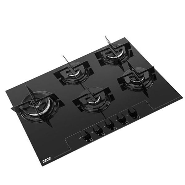 Cooktop a Gás 5 Bocas Preto Bivolt Franke Leroy Merlin