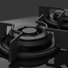 Cooktop À Gás Electrolux Pro Series Gv75p 5 Queimadores Preto