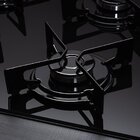 Cooktop A Gás Fischer Fit Line 4q Com 4 Bocas Preto