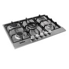Cooktop A Gás Invita 5 Bocas 70cm Inox - Bivolt