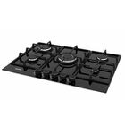 Cooktop A Gás Invita 5 Bocas 70cm Preto - Bivolt