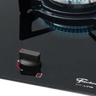 Cooktop À Gás Mesa Vidro 1 Queimador Tripla Chama Fit Line Bi